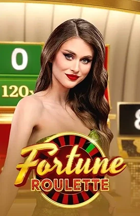 Mesa de Fortune Roulette con crupier en directo
